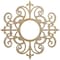 Ekena Millwork Dijon Wood Fretwork Pierced Ceiling Medallion, Hickory, 38"OD x 12 3/8"ID x 3/8"T CMWP38X38X0375DIHI - alternate 1
